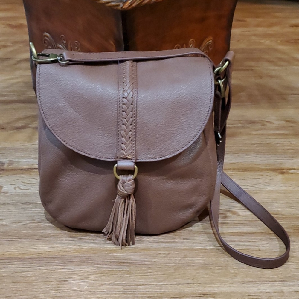 Lucky Brand Brown Leather Purse